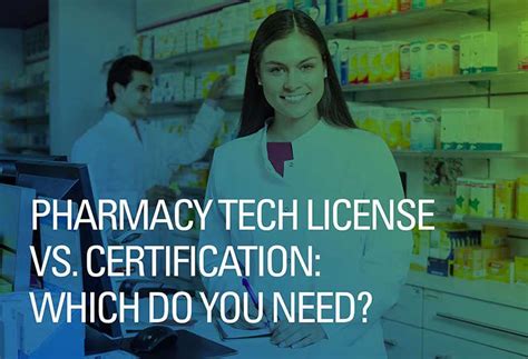 Pharmacy technician license vs certification. Things To Know About Pharmacy technician license vs certification. 